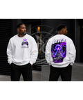 Level Up Graphic Crewneck Sweatshirt