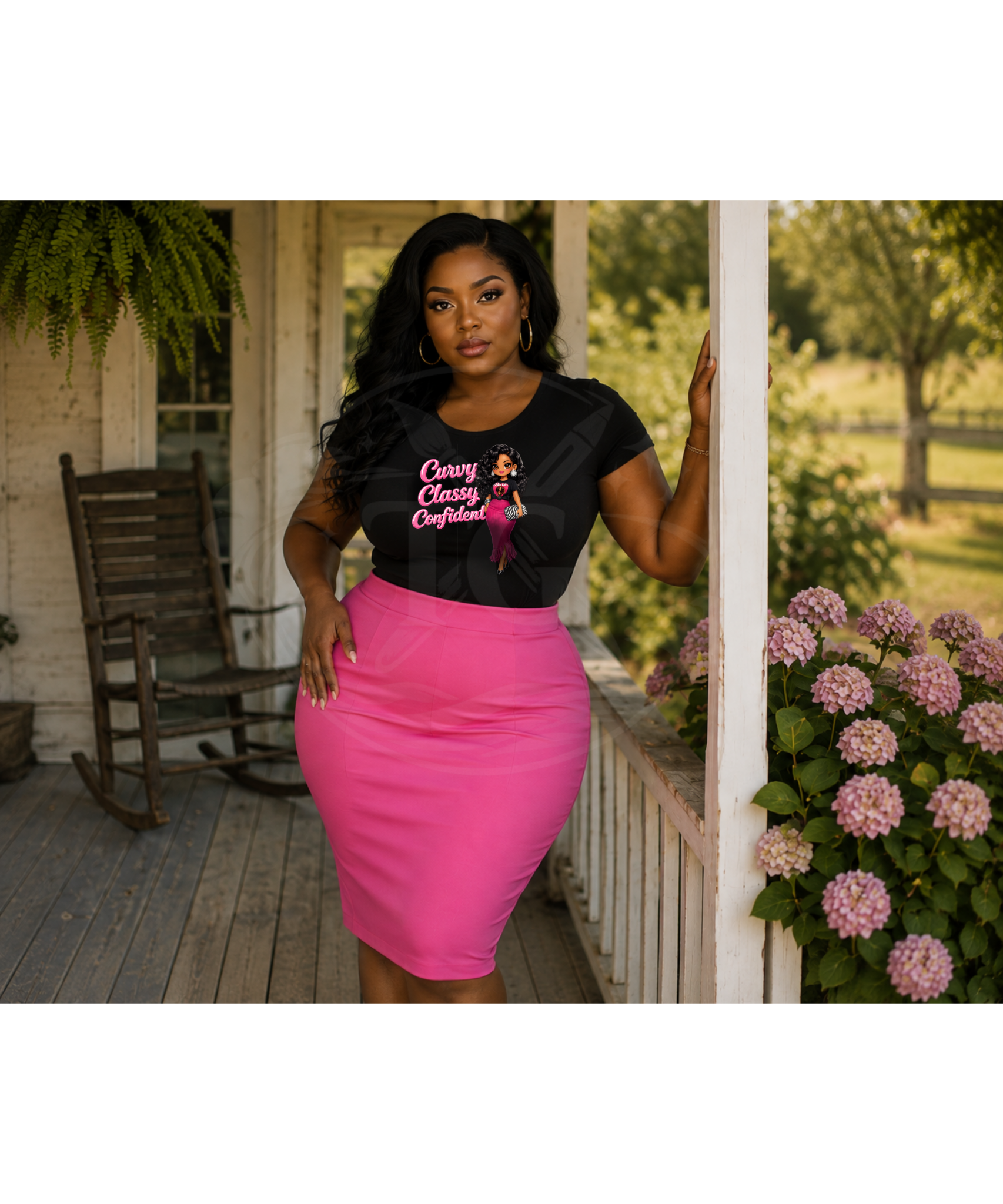 Curvy Classy Confident Tee