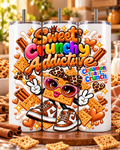 Sweet Crunchy Addictive Cinnamon Cereal 20oz Tumbler