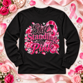Still Standing In Pink Breast Cancer Awareness Long Sleeve Shirt