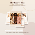 Her Year To Rise 2027 Printable Calendar